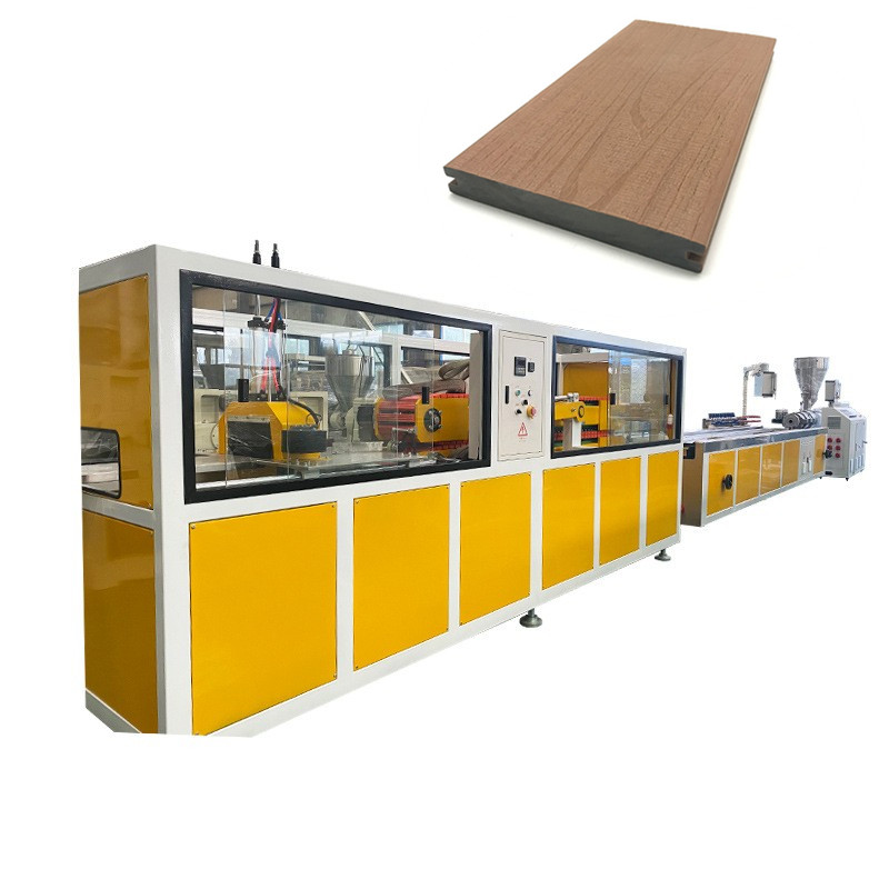 Tipo SZ65/132 - Linha de produção de extrusão de piso de plástico de pedra PVC