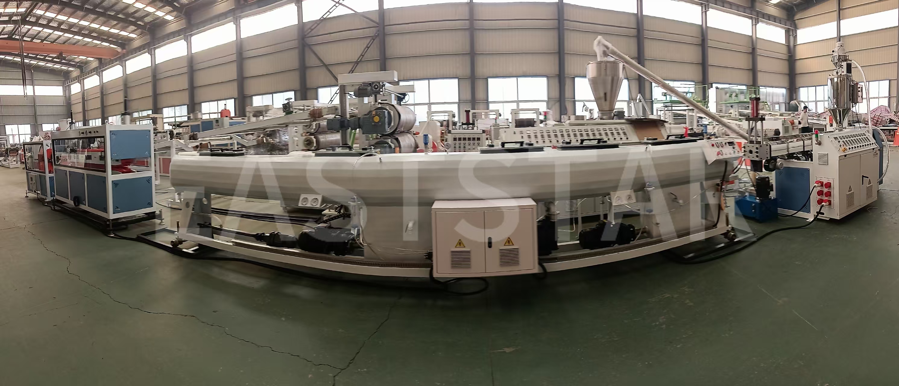 QINGDAO EASTSTAR conclui remessa de linha de produção de tubos PE, apoiando o desenvolvimento de infraestrutura palestina